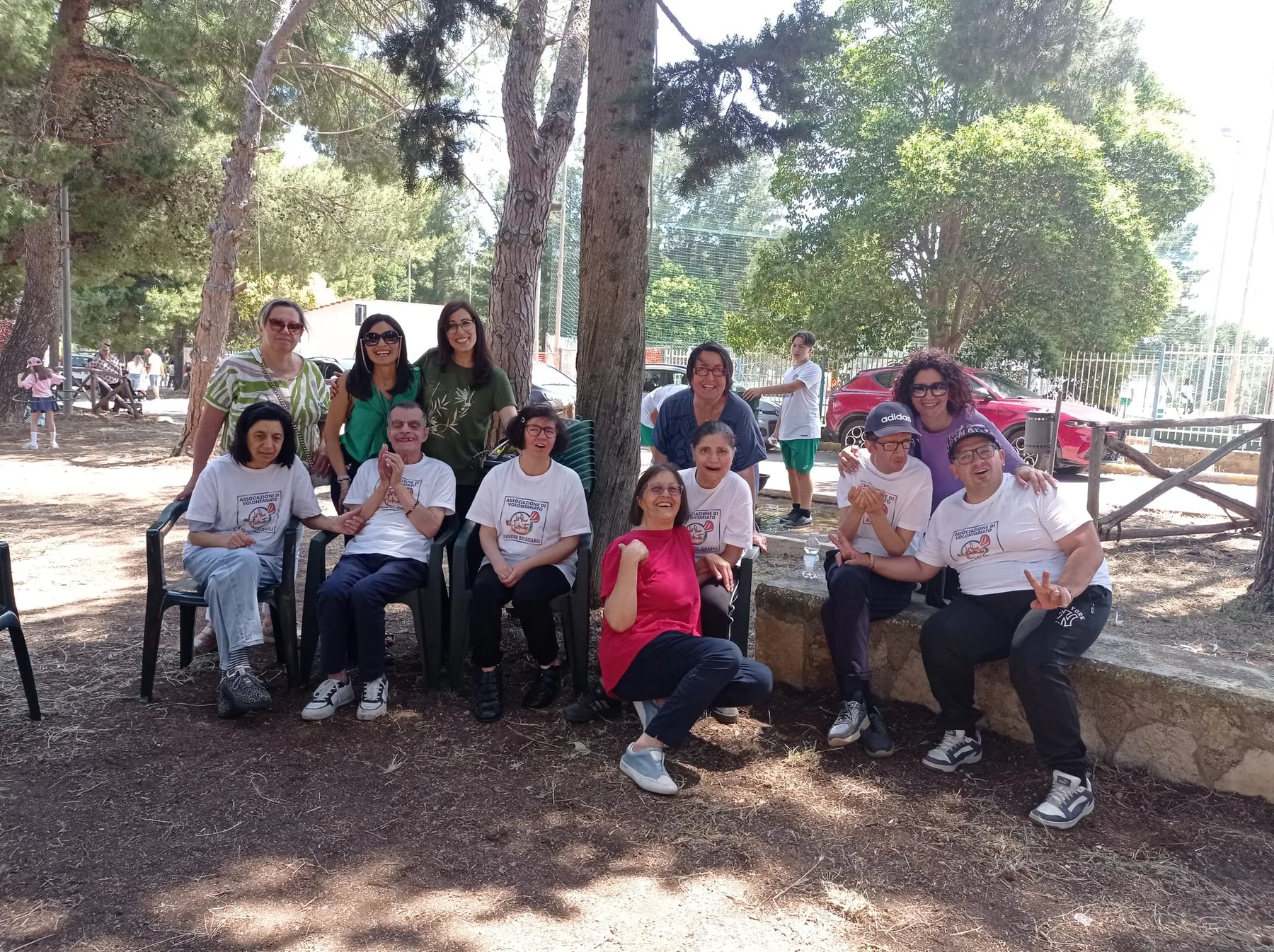 Partecipanti alla Festa della Solidarietà a Quasano